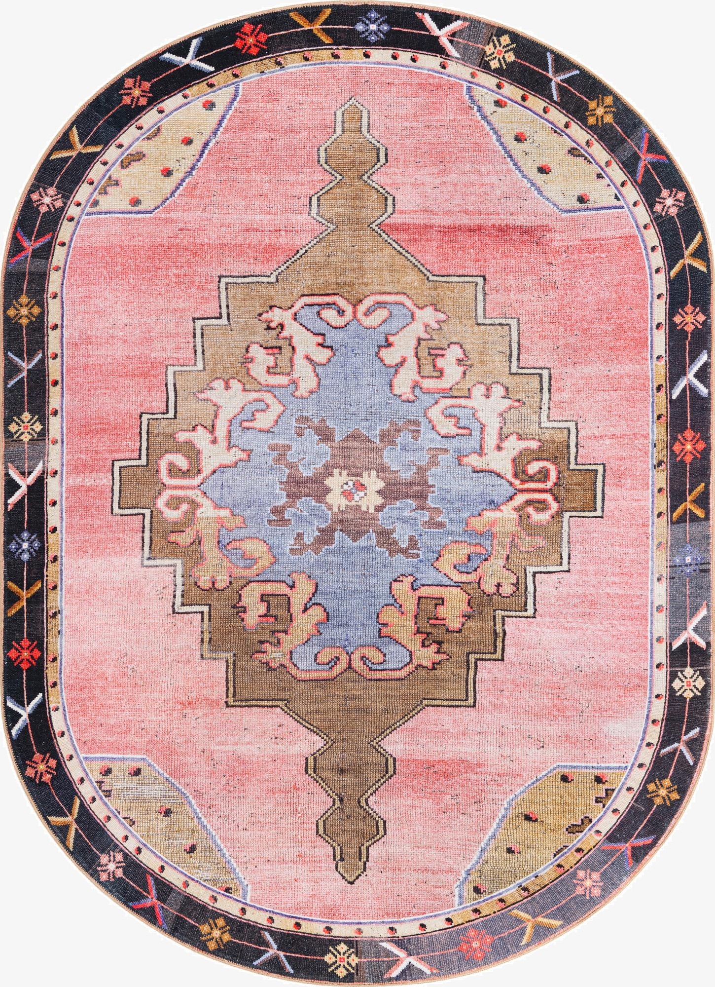  7' 6 x 10' 6 Timeless Oval Rug