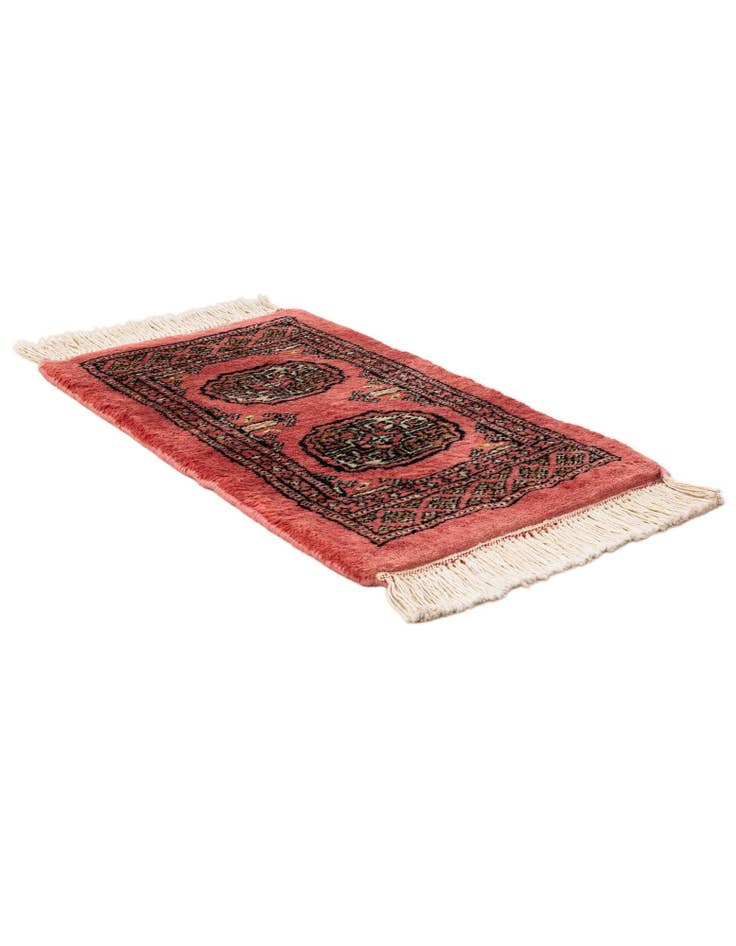 Detail image of  1' 3 x 2' 2  Hand Knotted Afghan Akhche Oriental Wool Rug