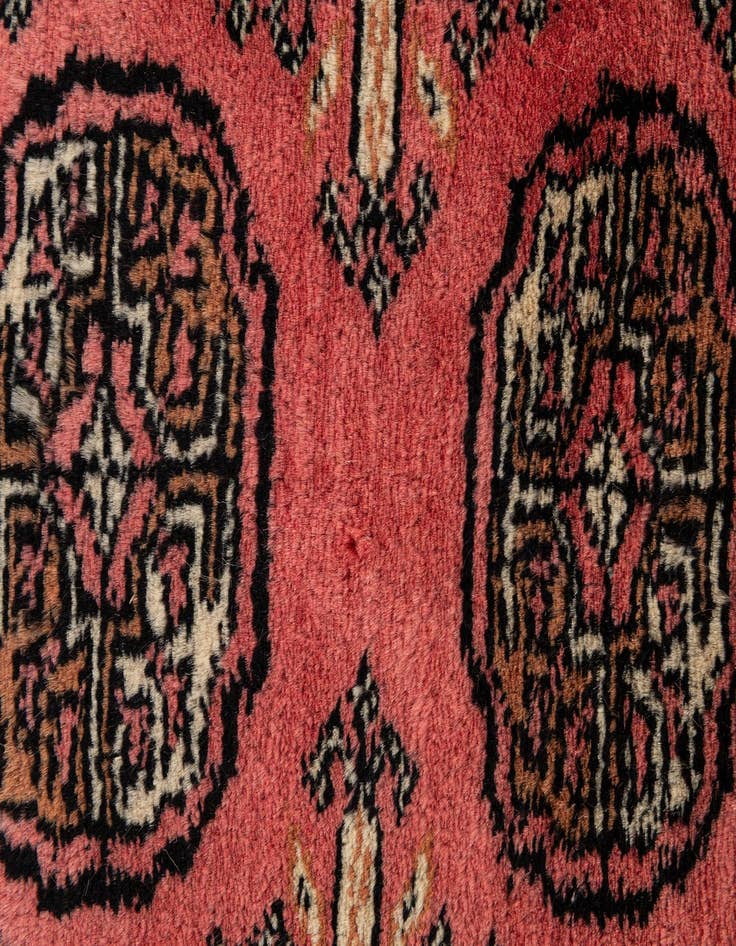 Detail image of  1' 3 x 2' 2  Hand Knotted Afghan Akhche Oriental Wool Rug