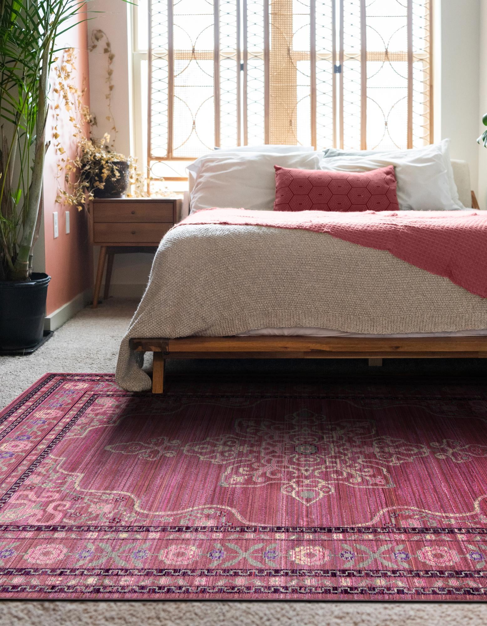 Pink 8' x 10' Alexis Rug | Rugs.com