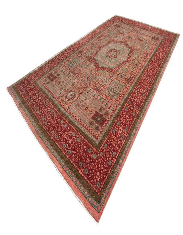 Detail image of  9' 9 x 13' 6 Amina Wool Rug