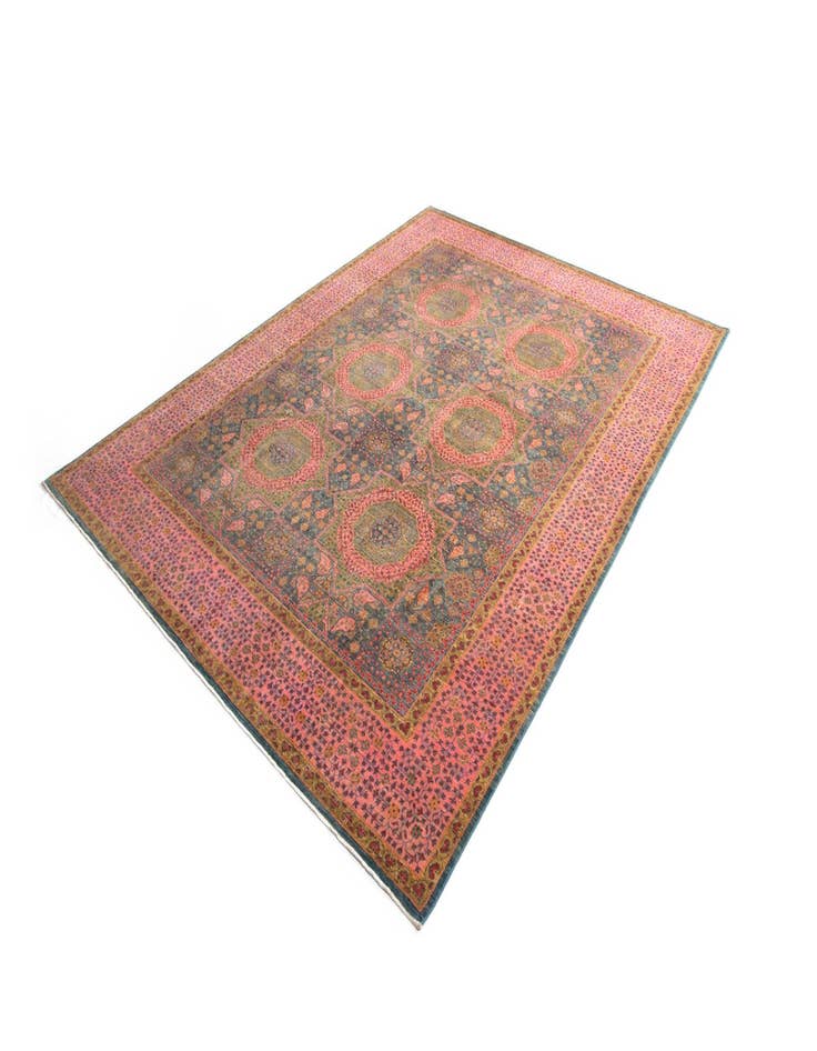 Detail image of  8' 10 x 11' 5 Amina Wool Rug