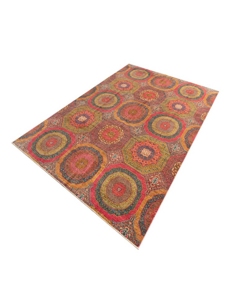 Detail image of  7' 11 x 11' 5 Amina Wool Rug