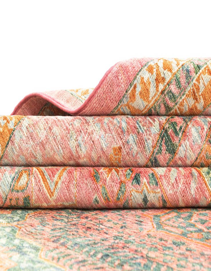 Detail image of  8' 1 x 9' 10  Hand Knotted Amina Rug