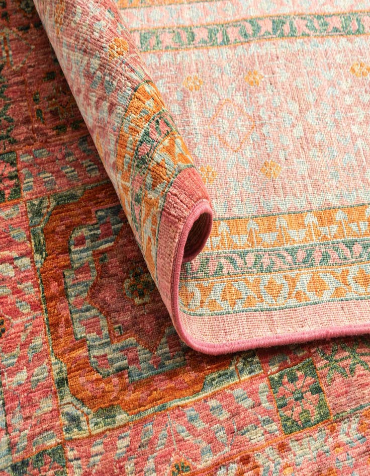 Detail image of  8' 1 x 9' 10  Hand Knotted Amina Rug