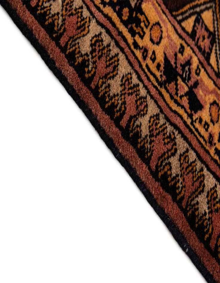 Detail image of  4' 11 x 6' 4  Hand Knotted Anatolian Oriental Wool Rug