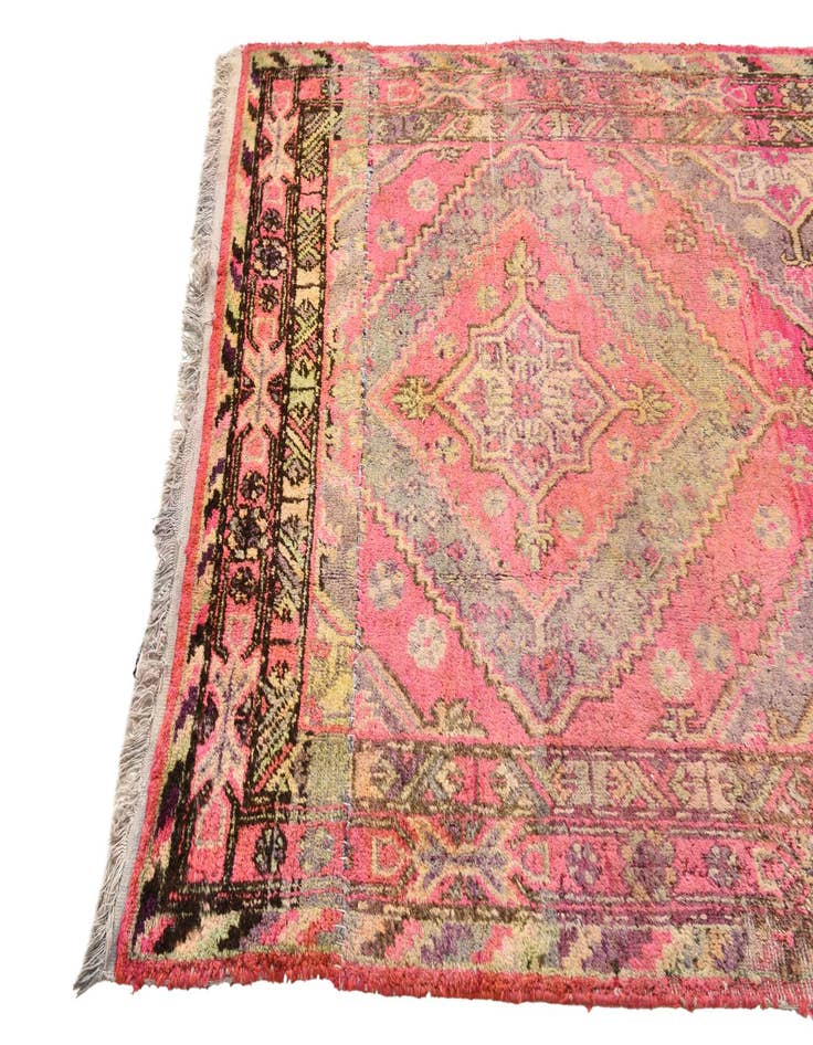 Detail image of  5' x 8' 4  Hand Knotted Anatolian Oriental Wool Rug