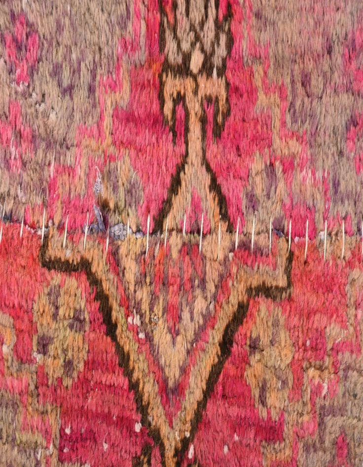 Detail image of  5' x 8' 4  Hand Knotted Anatolian Oriental Wool Rug