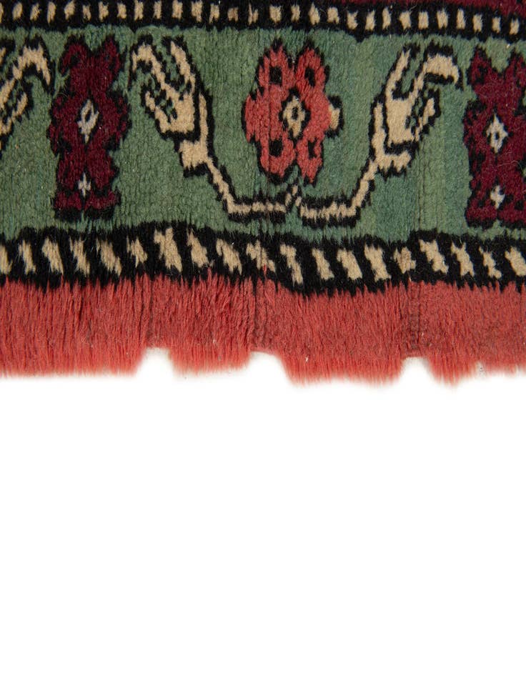 Detail image of  6' 8 x 9' 9  Hand Knotted Anatolian Wool Rug