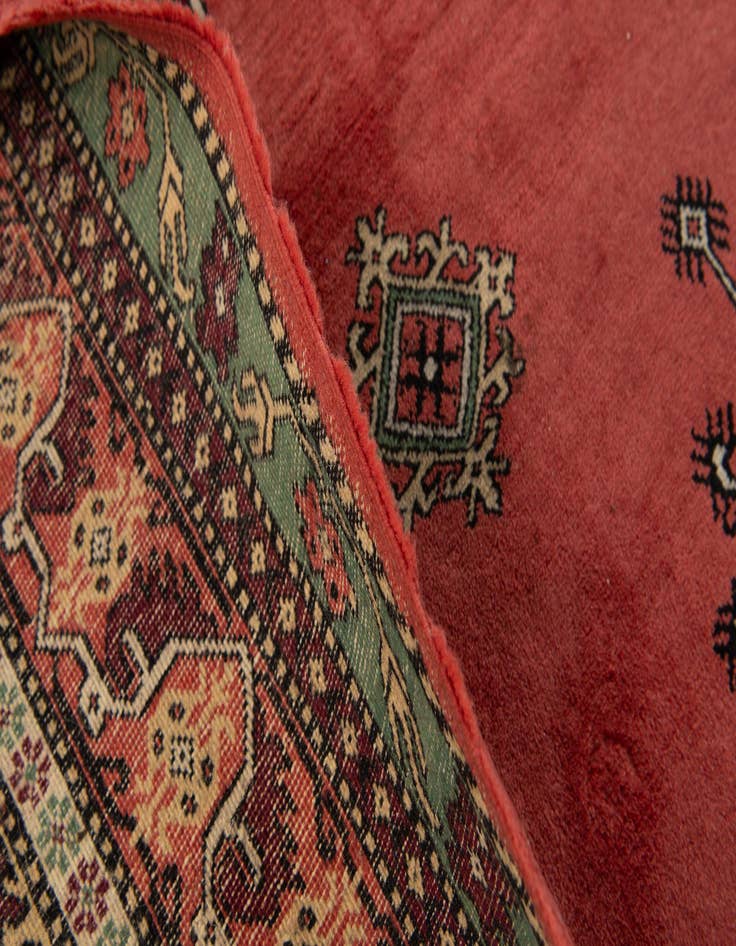 Detail image of  6' 8 x 9' 9  Hand Knotted Anatolian Wool Rug