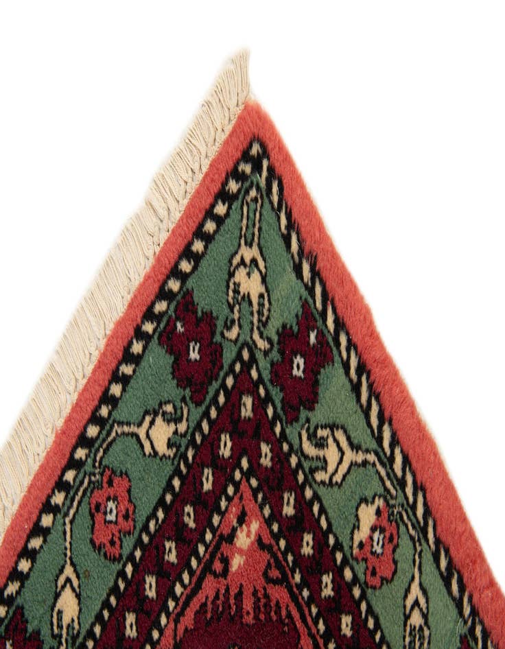 Detail image of  6' 8 x 9' 9  Hand Knotted Anatolian Wool Rug