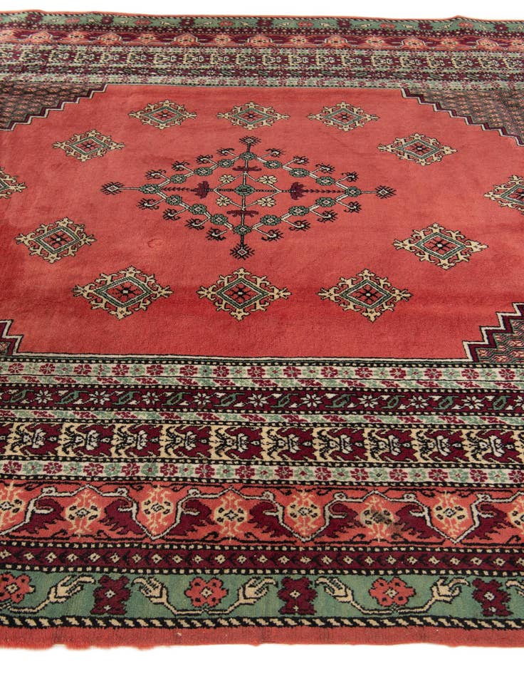 Detail image of  6' 8 x 9' 9  Hand Knotted Anatolian Wool Rug