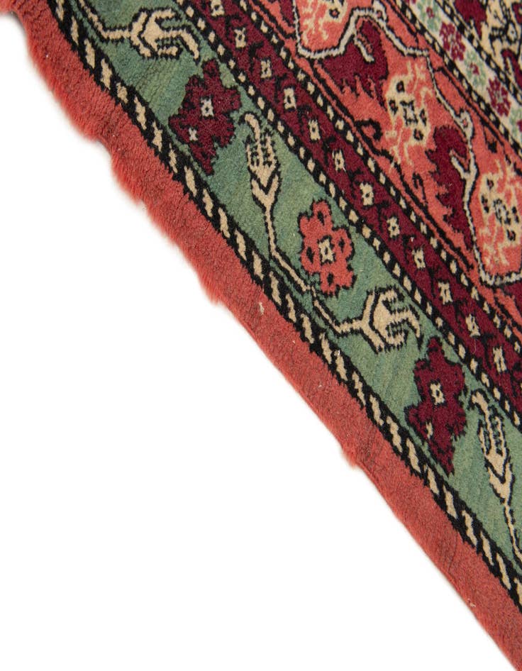 Detail image of  6' 8 x 9' 9  Hand Knotted Anatolian Wool Rug