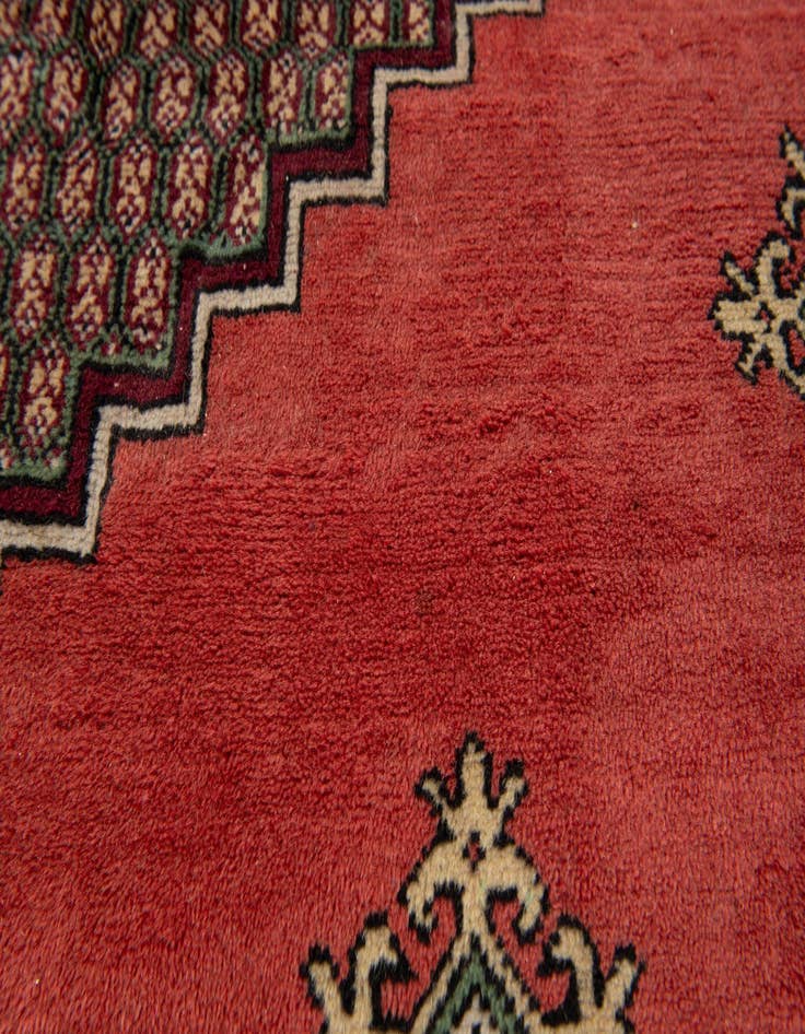 Detail image of  6' 8 x 9' 9  Hand Knotted Anatolian Wool Rug