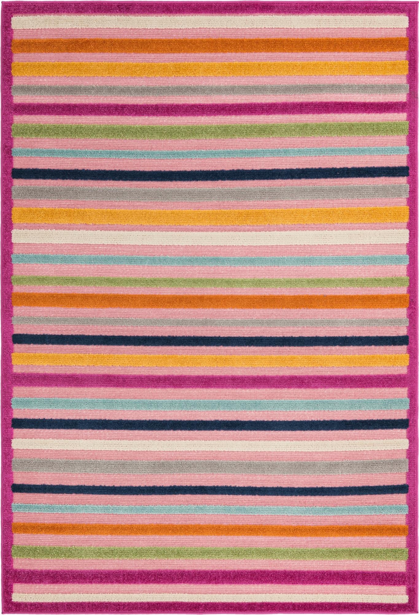  5' 3 x 8'  Washable Aruba Indoor / Outdoor Rug