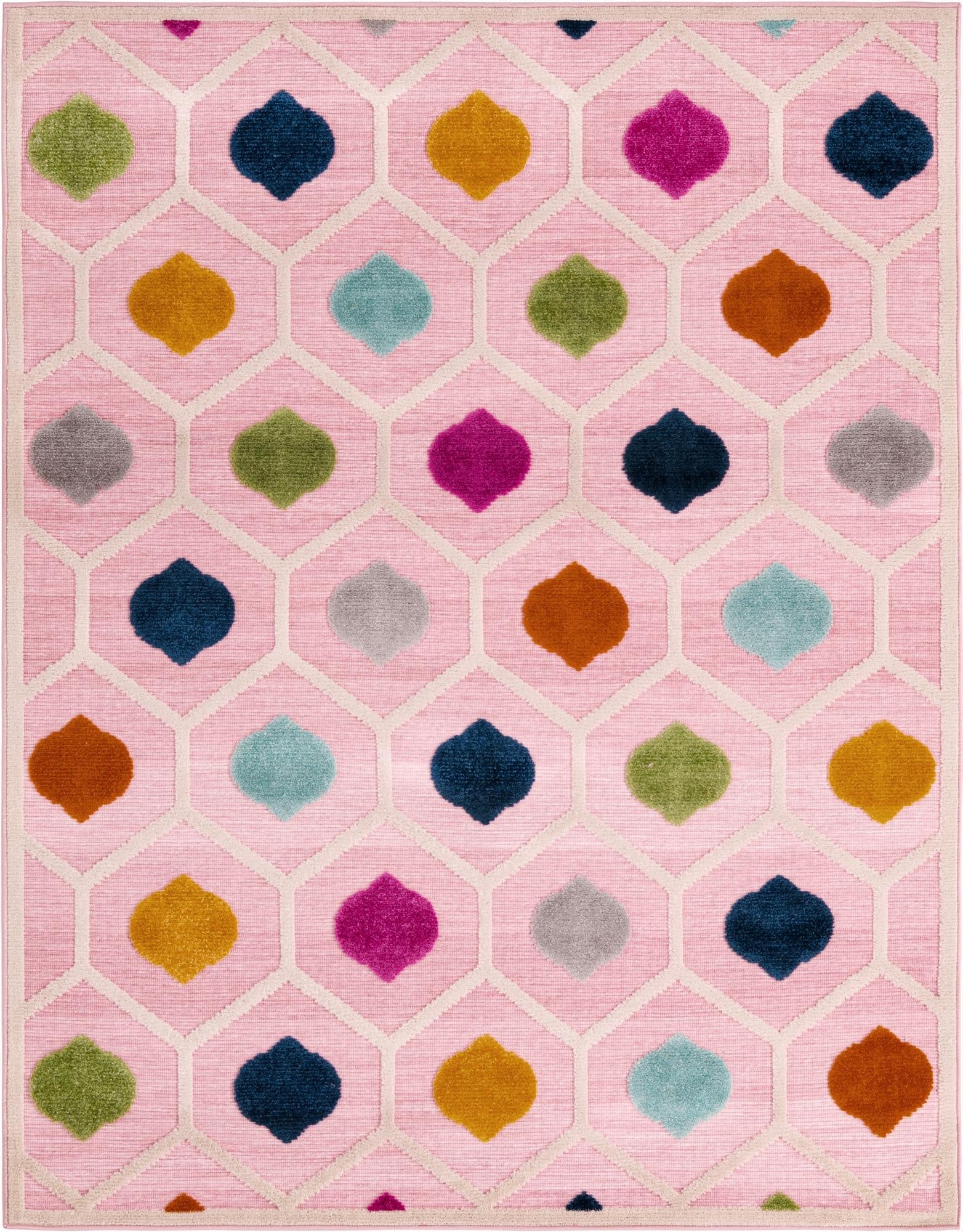  5' 3 x 8'  Washable Aruba Indoor / Outdoor Rug