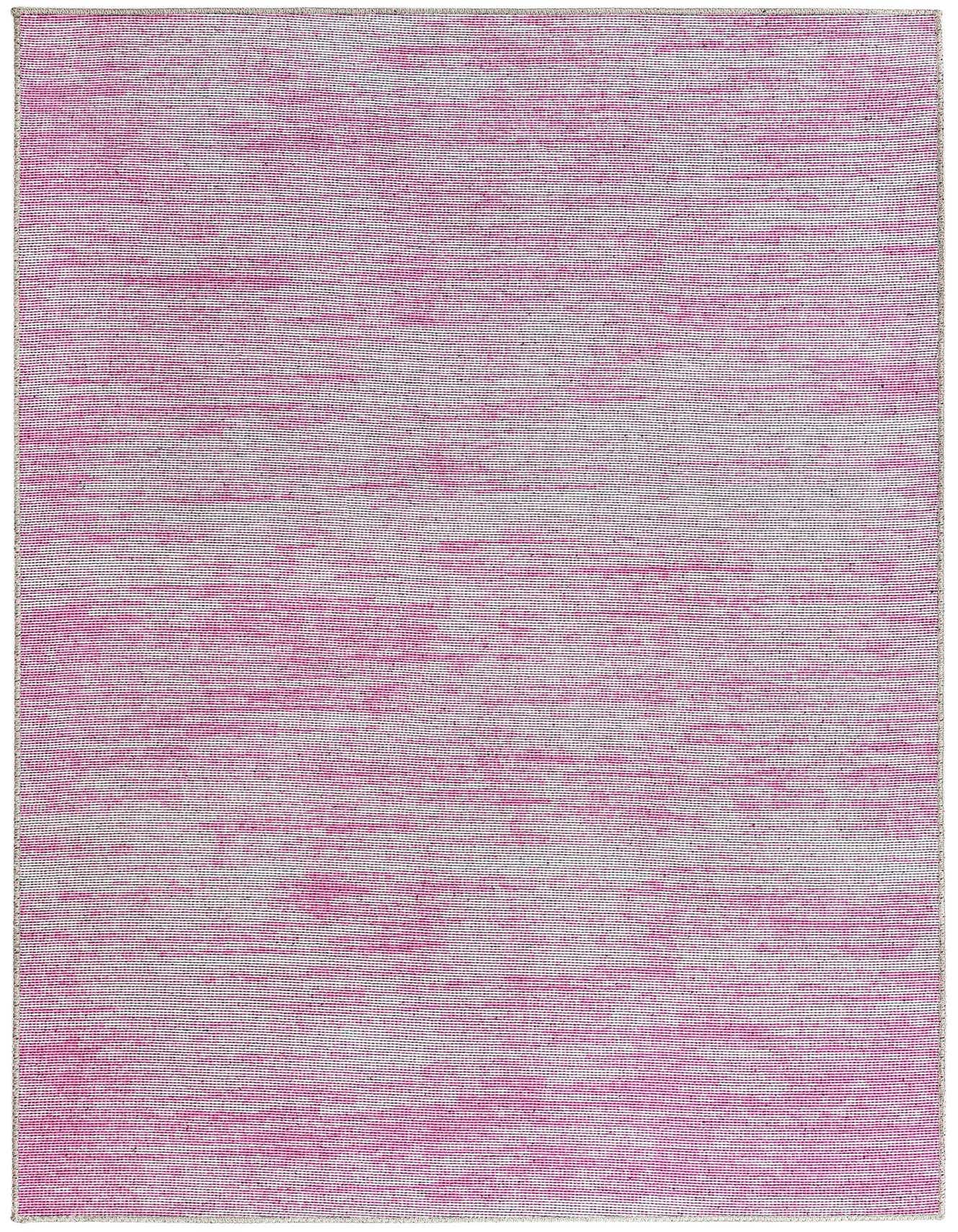 A 4x6 rectangular Asha rug from Rugs.com, featuring a modern stripe pattern in various shades of pink.