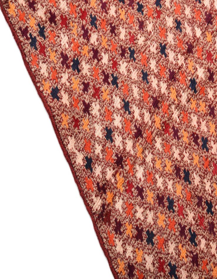 Detail image of  6' 3 x 8' 2  Hand Knotted Balouch Wool Rug