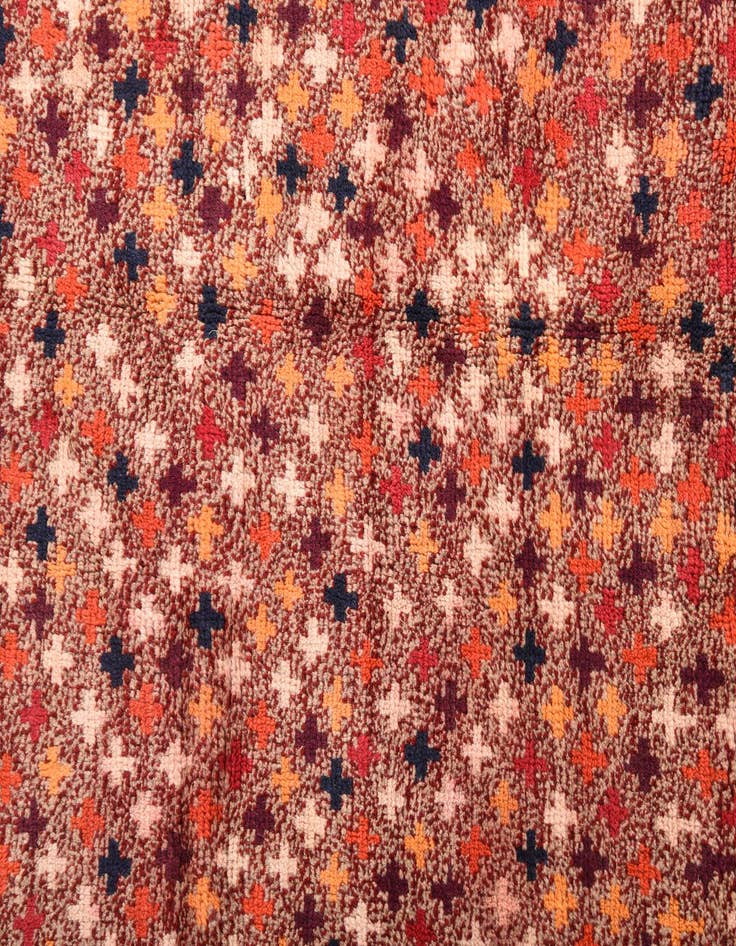 Detail image of  6' 3 x 8' 2  Hand Knotted Balouch Wool Rug