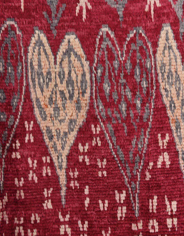 Detail image of  6' 3 x 9' 10  Hand Knotted Balouch Wool Rug