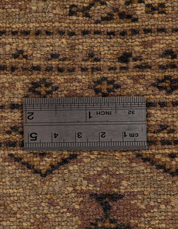 Detail image of  4' 3 x 5' 9  Hand Knotted Bokhara Oriental Rug