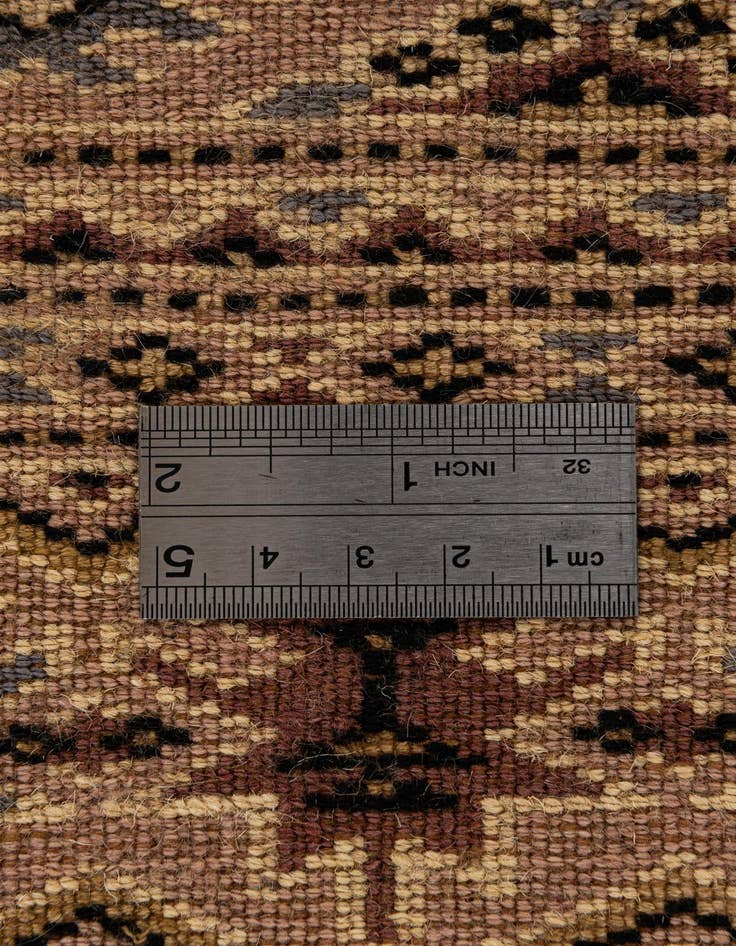 Detail image of  4' 3 x 6' 2  Hand Knotted Bokhara Oriental Rug