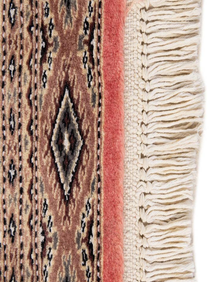 Detail image of  4' 3 x 6' 2  Hand Knotted Bokhara Oriental Rug