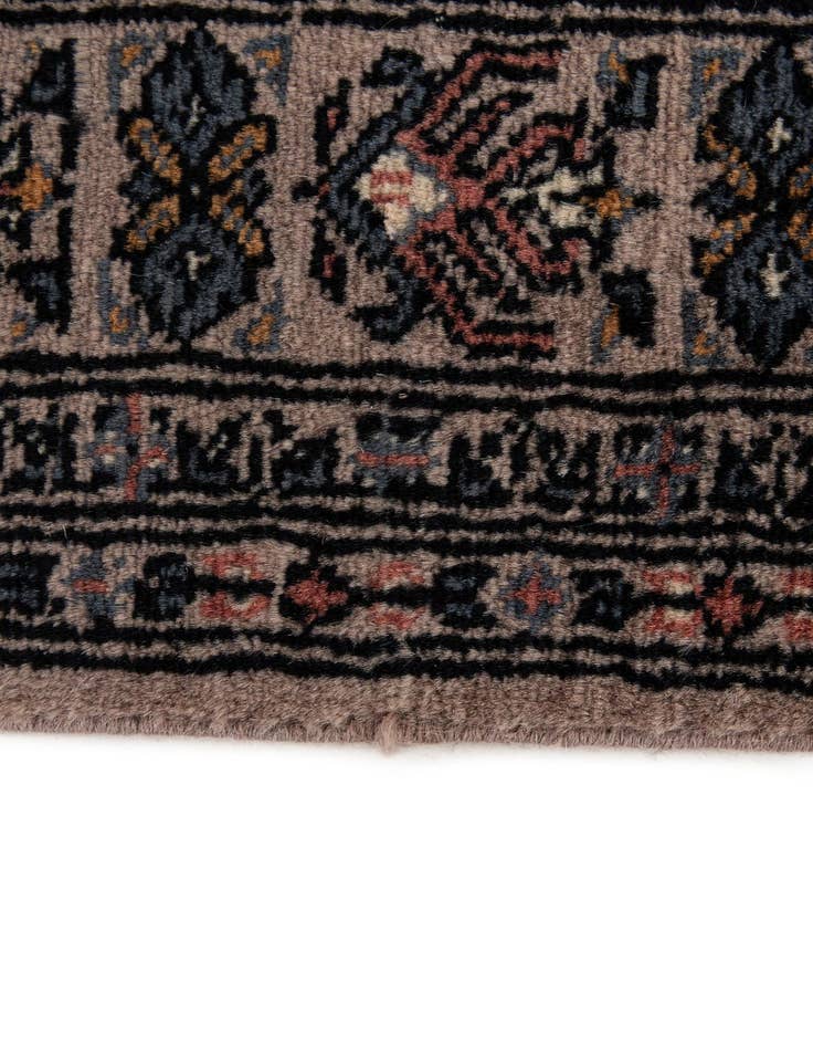 Detail image of  4' 1 x 6' 1  Hand Knotted Bokhara Oriental Wool Rug