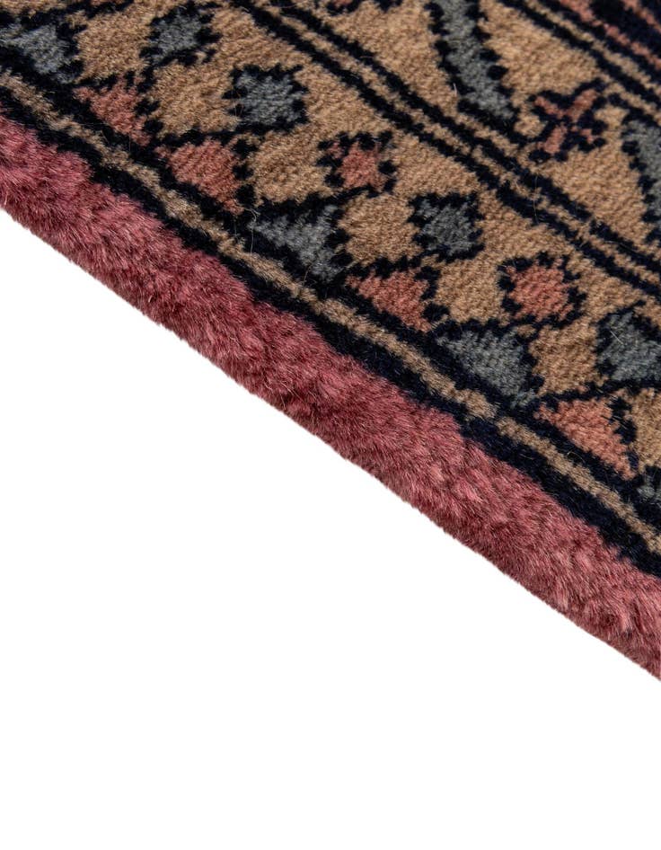 Detail image of  4' 3 x 5' 11  Hand Knotted Bokhara Oriental Wool Rug