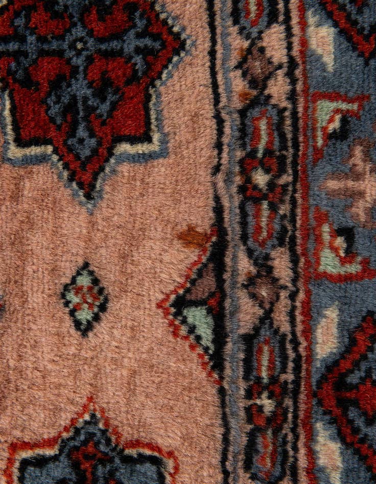 Detail image of  3' 2 x 5' 2  Hand Knotted Bokhara Oriental Wool Rug