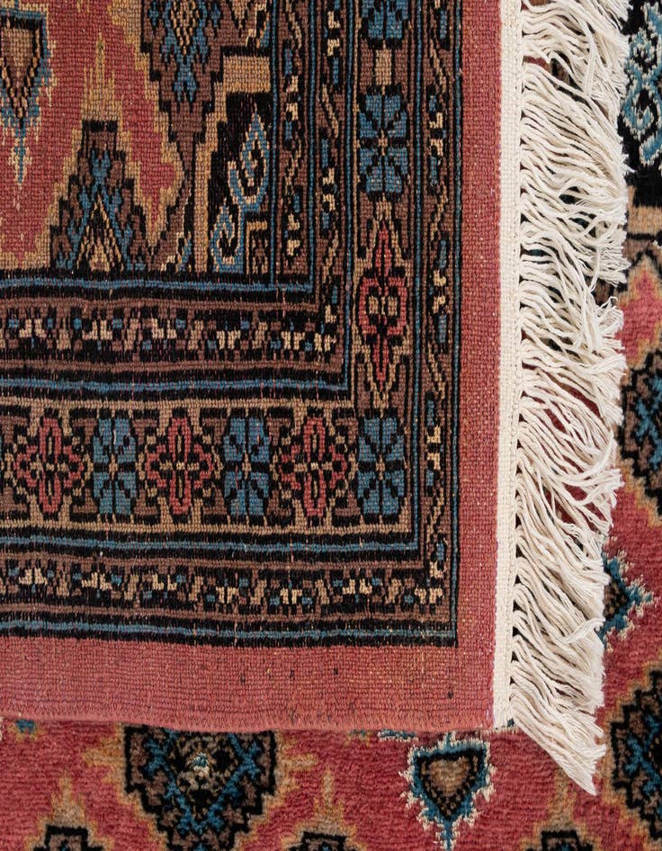 Detail image of  3' 2 x 5' 3  Hand Knotted Bokhara Rug