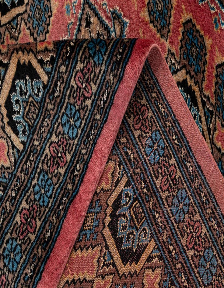 Detail image of  3' 2 x 5' 3  Hand Knotted Bokhara Rug