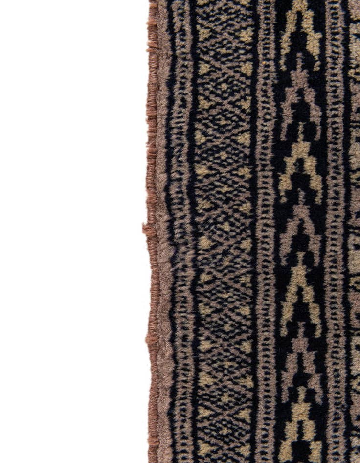 Detail image of 3' x 4' 11 Hand Knotted Bokhara Oriental Wool Rug