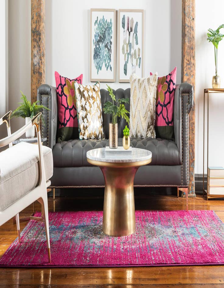 Detail image of  9' x 12' 2  Washable Carnevale Rug