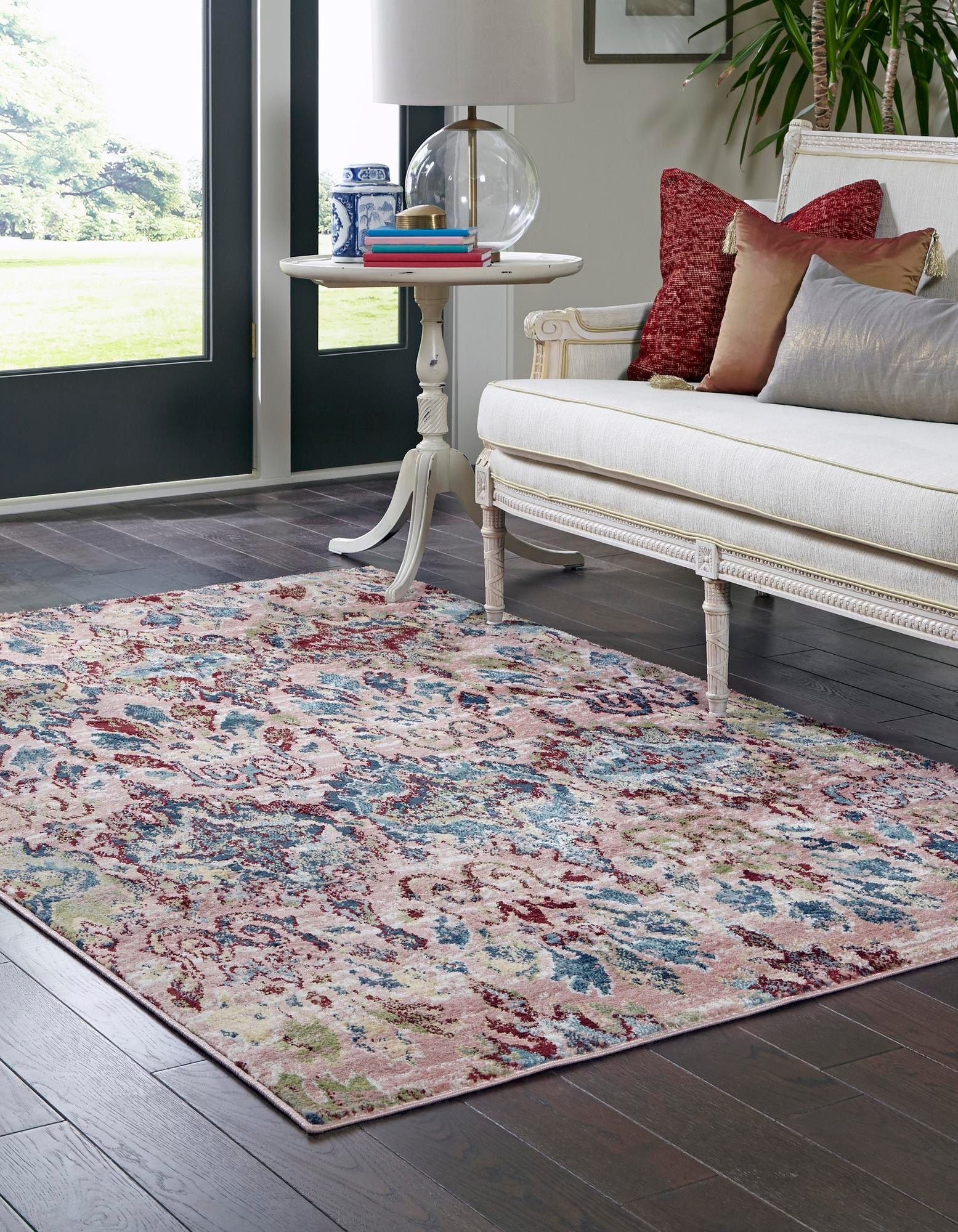 Pink 8' x 10' Charleston Rug | Rugs.com