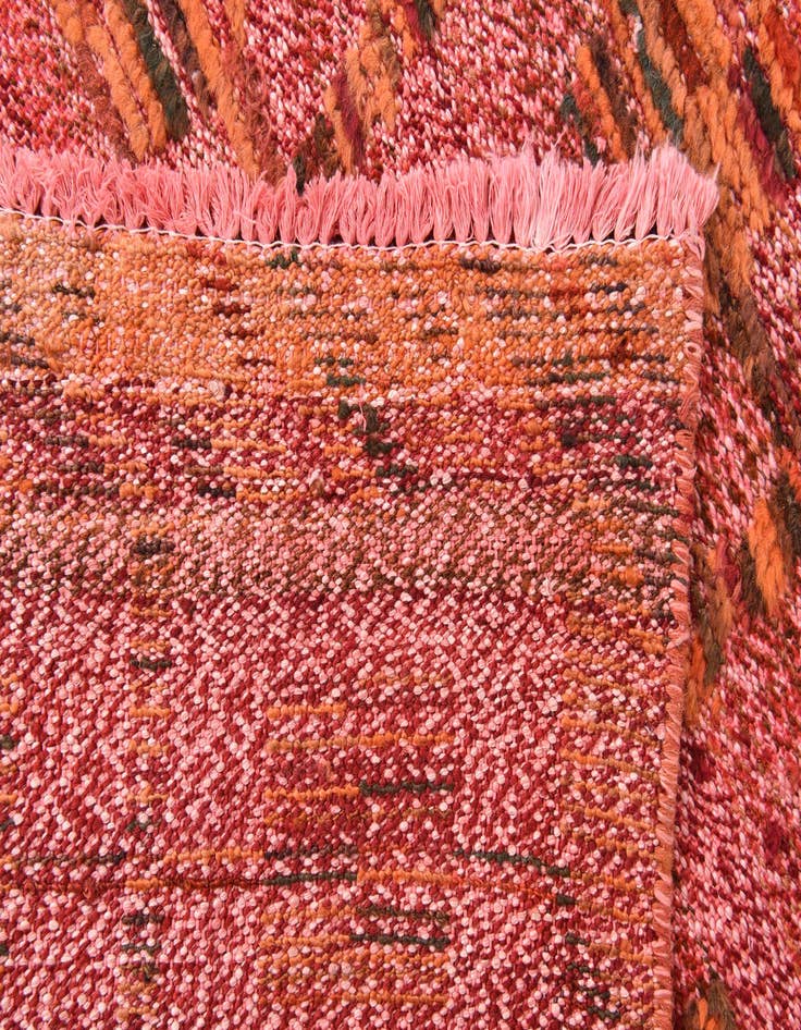 Detail image of  4' 7 x 7' 3  Hand Knotted Darya Wool Rug
