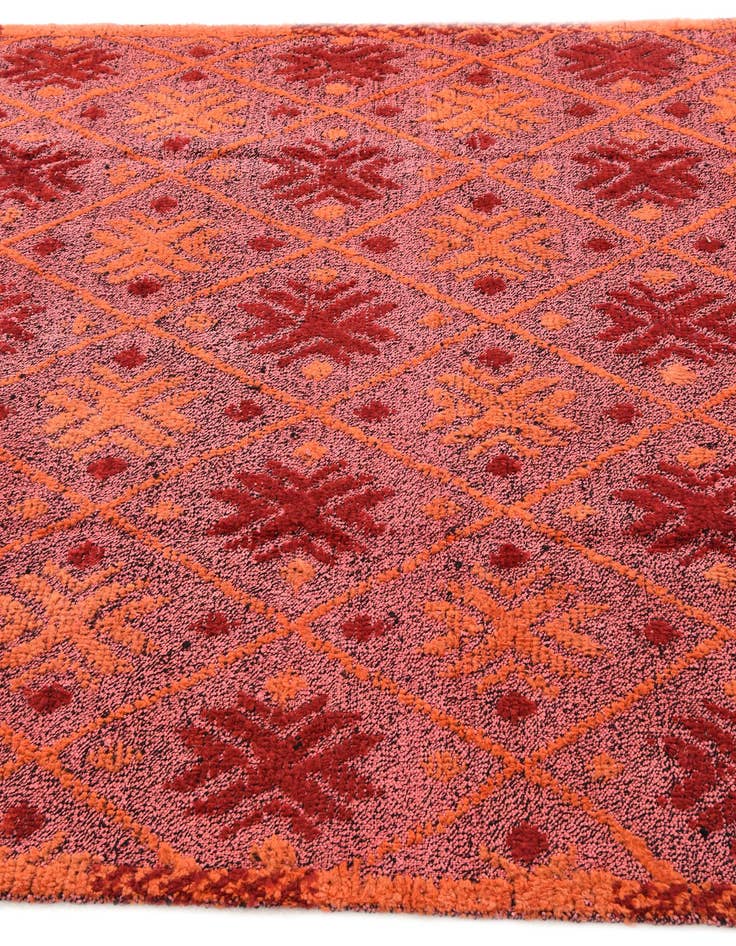 Detail image of  5' 10 x 8' 1  Hand Knotted Darya Wool Rug