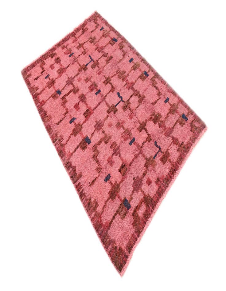 Detail image of  4' 1 x 6'  Hand Knotted Darya Wool Rug