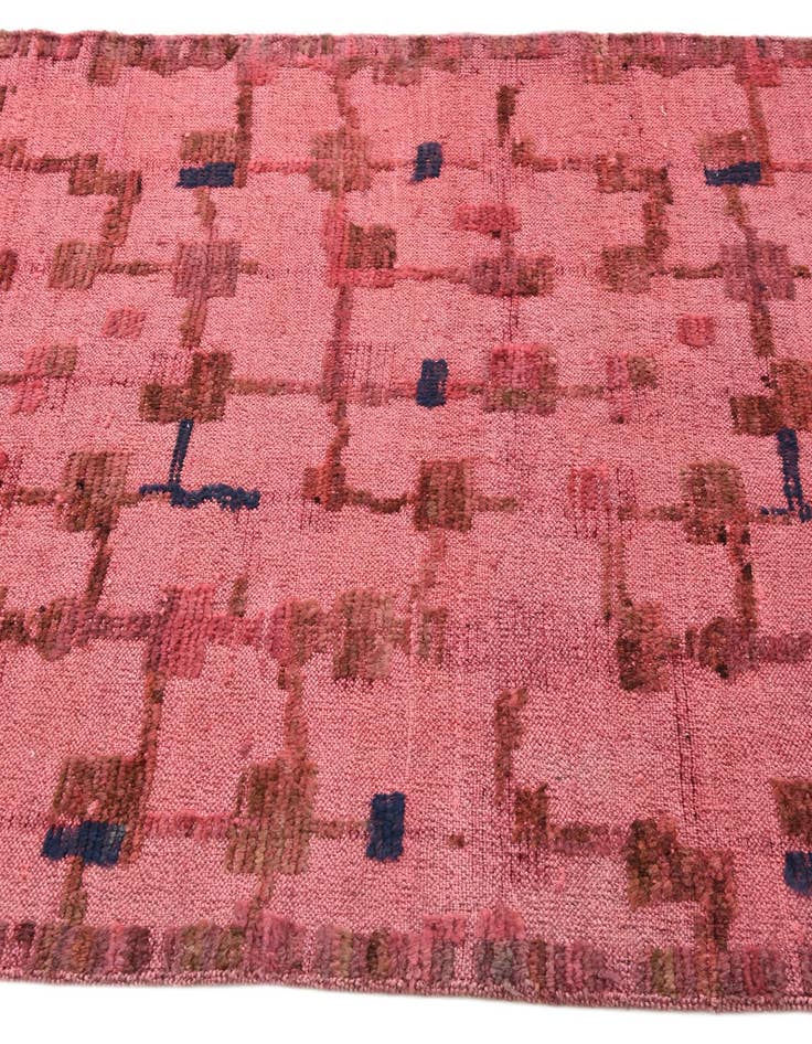 Detail image of  4' 1 x 6'  Hand Knotted Darya Wool Rug