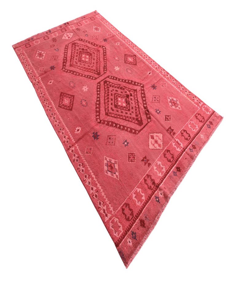 Detail image of  6' 4 x 10'  Hand Knotted Darya Rug