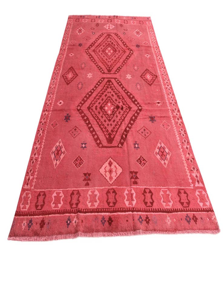 Detail image of  6' 4 x 10'  Hand Knotted Darya Rug