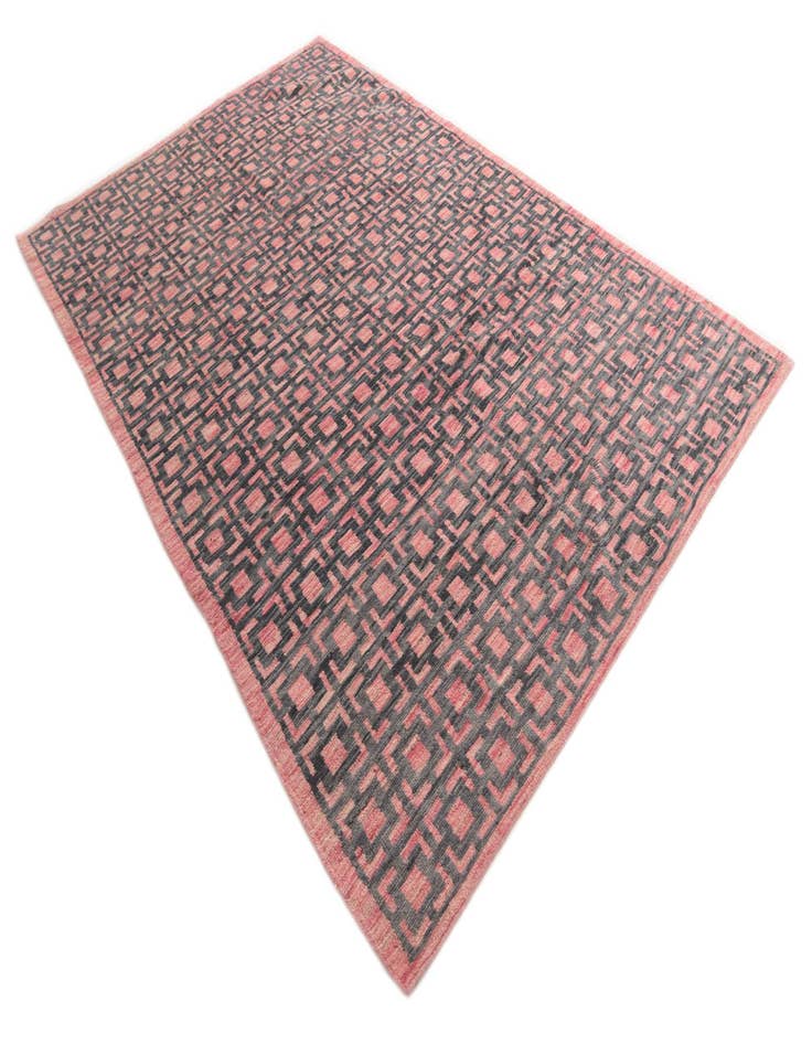 Detail image of  6' 5 x 10' 3  Hand Knotted Darya Wool Rug