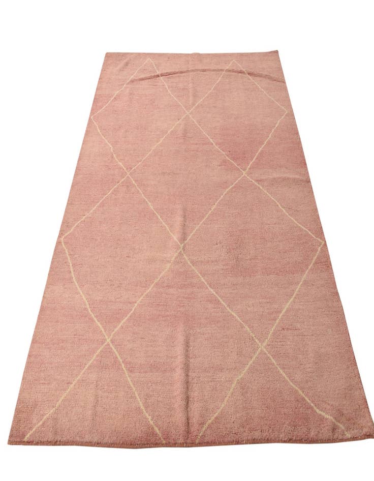 Detail image of  5' 6 x 8' 6  Hand Knotted Darya Wool Rug