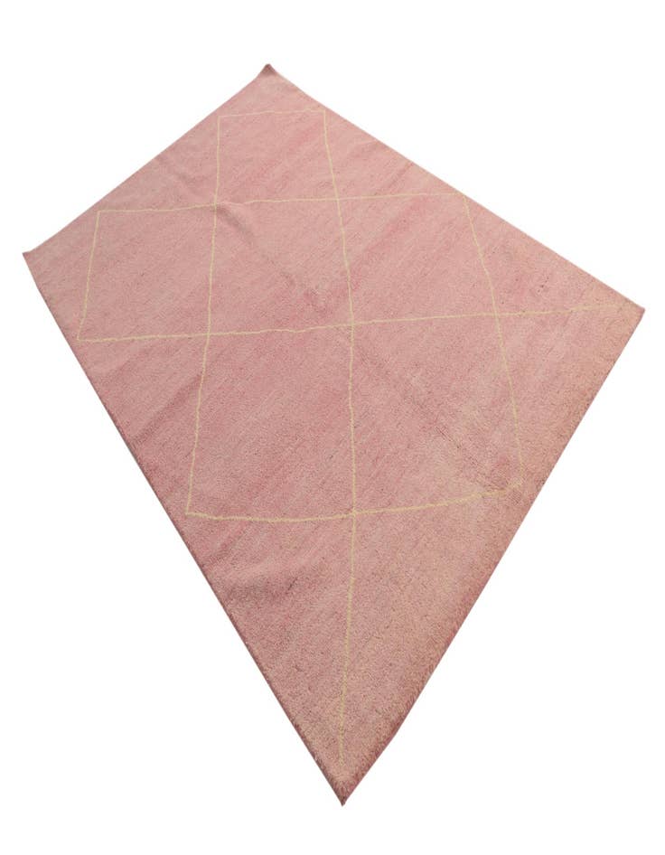 Detail image of  5' 8 x 8' 3  Hand Knotted Darya Wool Rug