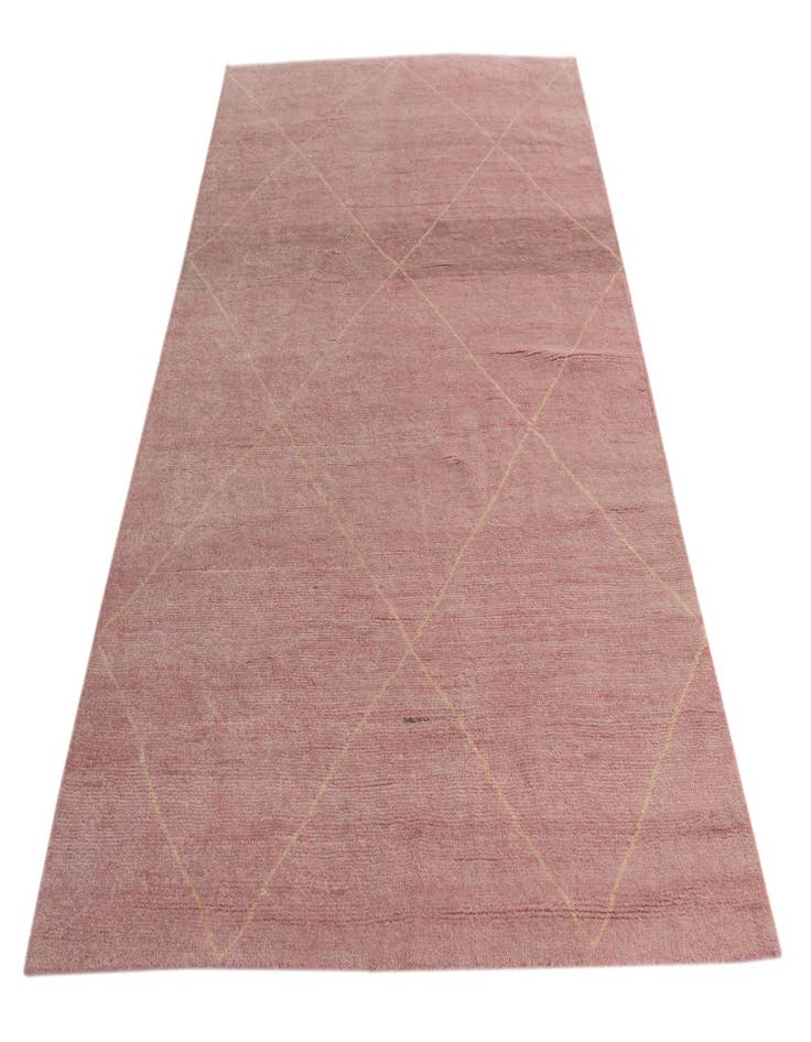 Detail image of  5' 7 x 8'  Hand Knotted Darya Wool Rug