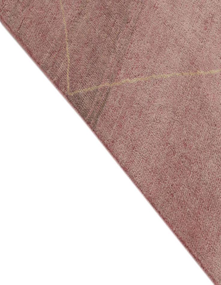 Detail image of  5' 7 x 8'  Hand Knotted Darya Wool Rug