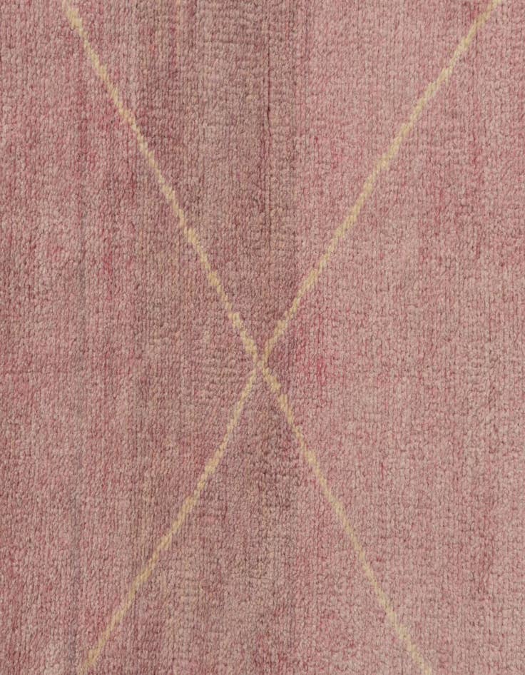Detail image of  5' 7 x 8'  Hand Knotted Darya Wool Rug