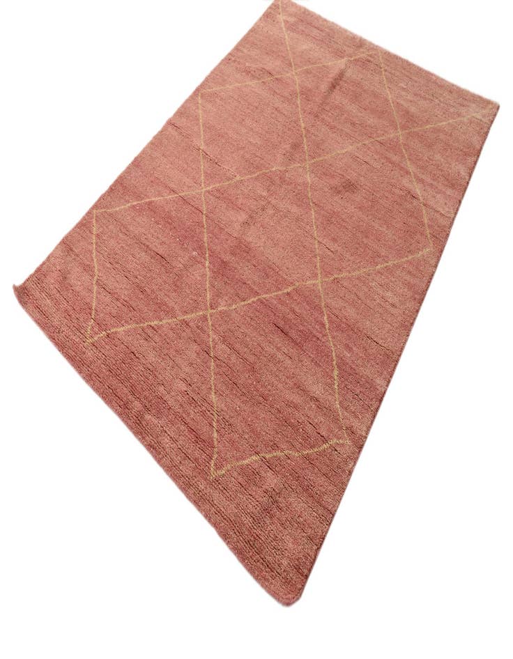 Detail image of  4' 8 x 6' 9  Hand Knotted Darya Wool Rug