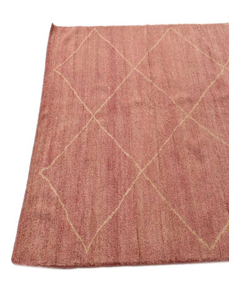 Detail image of  4' 8 x 6' 9  Hand Knotted Darya Wool Rug