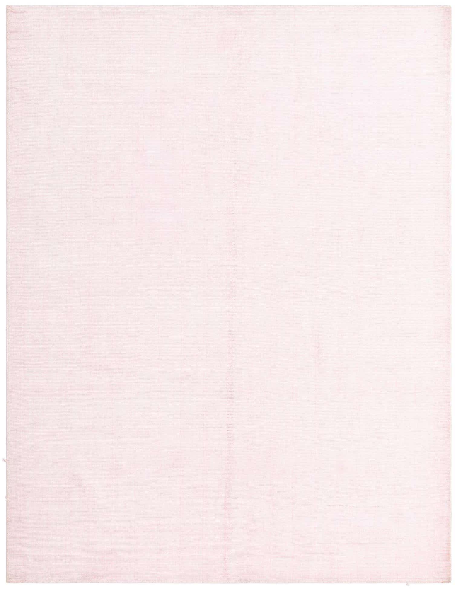 A 4x6 rectangular Darya rug in soft pink, featuring a subtle modern oriental pattern and high pile.